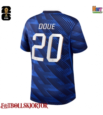 Frankrike Desire Doue #20 Hemmatröja VM 2026 Kortärmad